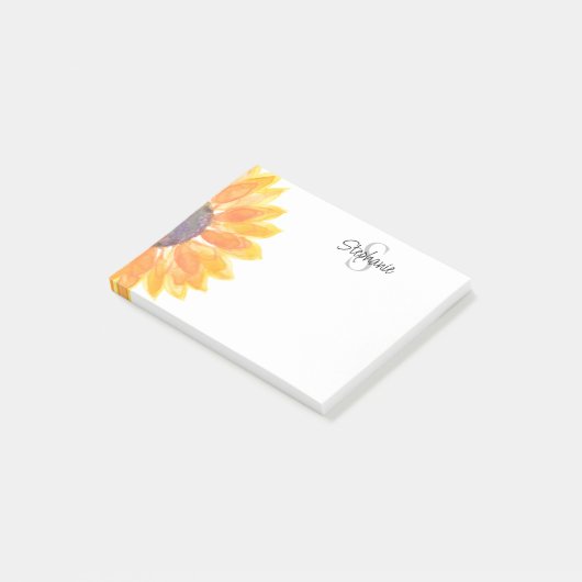 Post-it® Monogramme floral (Incliné)