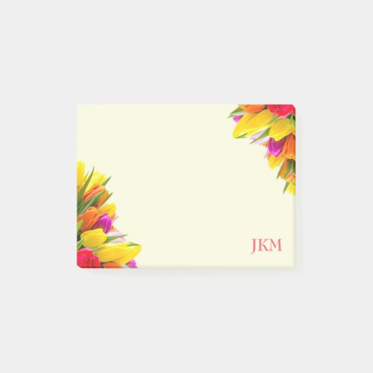 Post-it® Monogramme floral de Tulip (Devant)
