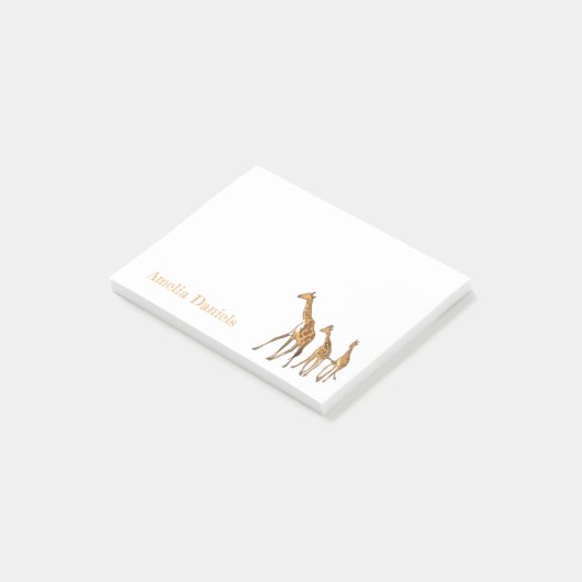 Post-it® Monogramme Giraffe (Incliné)