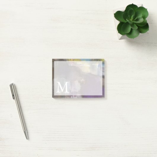 Post-it® Monogramme| Interlude calme (Bureau)