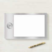 Post-it® Monogramme "Lettre V" (Sur un bureau)