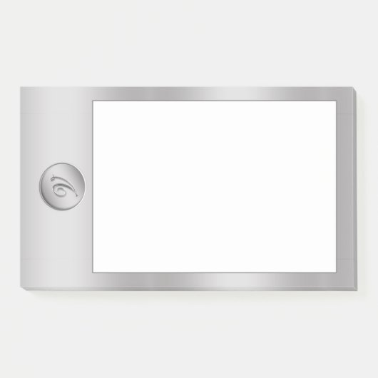 Post-it® Monogramme "Lettre V" (Devant)