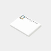 Post-it® Monogramme lunaire O (Incliné)