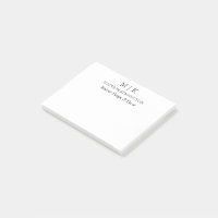 Monogramme minimaliste moderne ou ajouter un logo