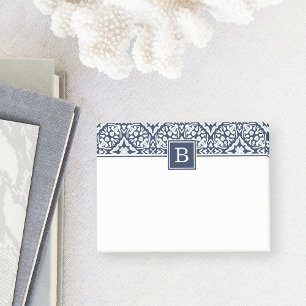 Post-it® Monogramme Motif méditerranéen de la Marine