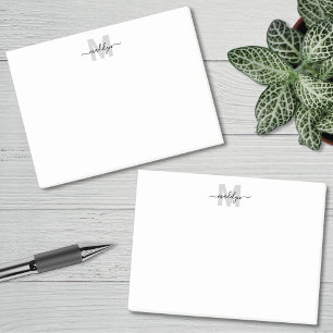 Post-it® Monogramme Noir Blanc