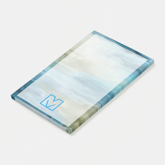Post-it® Monogramme | Ocean Flow II (Incliné)
