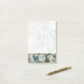 Post-it® Monogramme | Papillons arabes VI (Sur un bureau)