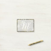 Post-it® Monogramme | Patterned Blossom Branch I (Sur un bureau)