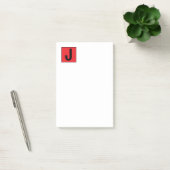 Post-it® Monogramme professionnel élégant moderne simple (Bureau)