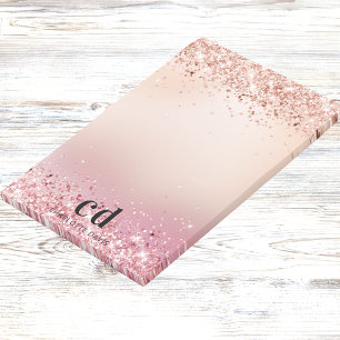 Post-it® Monogramme rose pâle rose