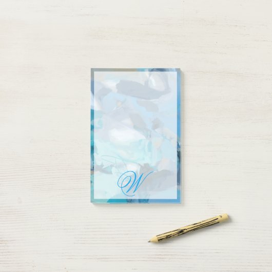 Post-it® Monogramme | Tangé (Sur un bureau)