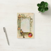 Post-it® MONOGRAMME vintage OISEAUX (Bureau)