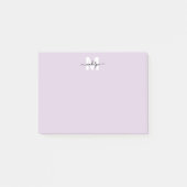 Post-it® Monogramme Violet (Devant)