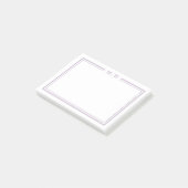 Post-it® Monogramme Violet (Incliné)