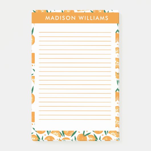 Post-it® monogrammed, nom, (Devant)