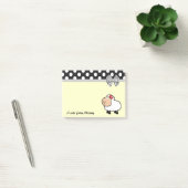 Post-it® Monographie de pois de mouton mignon (Bureau)