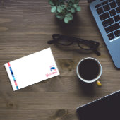 Post-it® Monographie initiale S corail bleu dégradé Notes