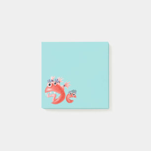 Post-it® Monstre Mignon Enfants Drôles Fou
