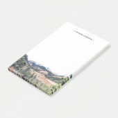 Post-it® Montagne Rocky personnalisée (Incliné)