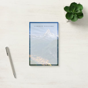Post-it® Montagnes Le Cervin, Zermatt, Alpes suisses