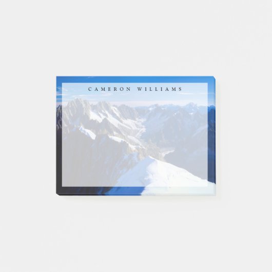 Post-it® Montagnes | Mont Blanc, Alpes européennes (Devant)