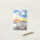 Post-it® Montagnes (montage photo) 1 (Sur un bureau)