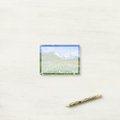 Post-it® Montagnes | Swiss Alps Valley Spring (Sur un bureau)