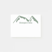 Post-it® Montagnes vertes (Devant)
