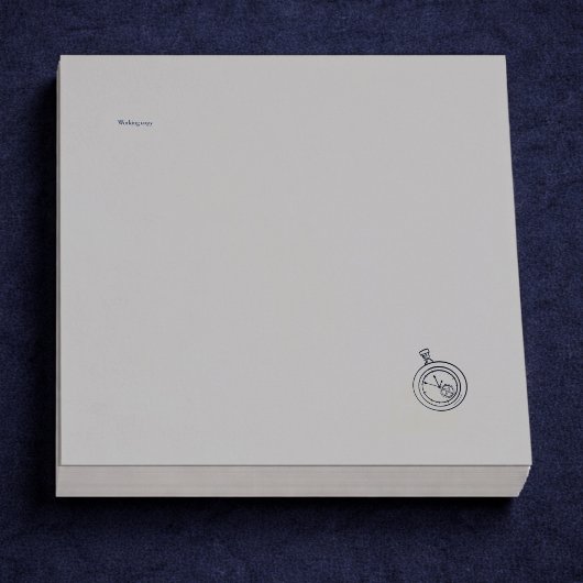 Post-it® Montre de poche pour l'étude nocturne de l'académi