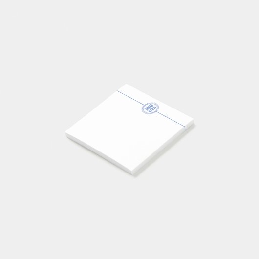 Post-it® Monty & Strong - Logo de l'agence de surveillance  (Incliné)