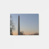 Post-it® Monument de Washington au coucher du soleil (Devant)