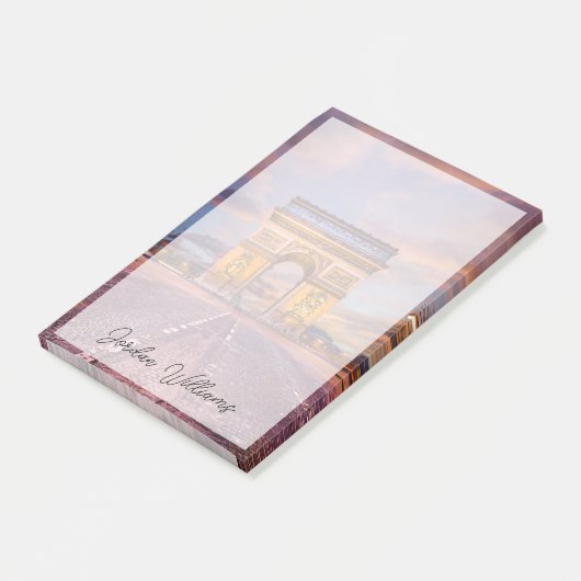 Post-it® Monuments | Arc de Triomphe, Paris France (Incliné)