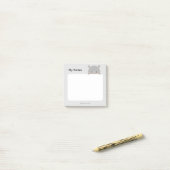 Post-it® Moo Deng Pygmy Hippo (Sur un bureau)