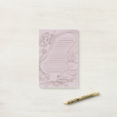 Post-it® Moon Princess (Sur un bureau)