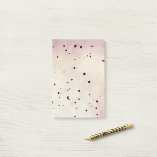 Post-it® Moon Sprinkles (Sur un bureau)