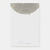 Post-it® Moon Stars Faux Gold (Devant)