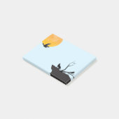 Post-it® Moon Wolf Raven Post-it Notes (Incliné)