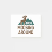 Post-it® Moose Se Moque Juste Autour (Devant)