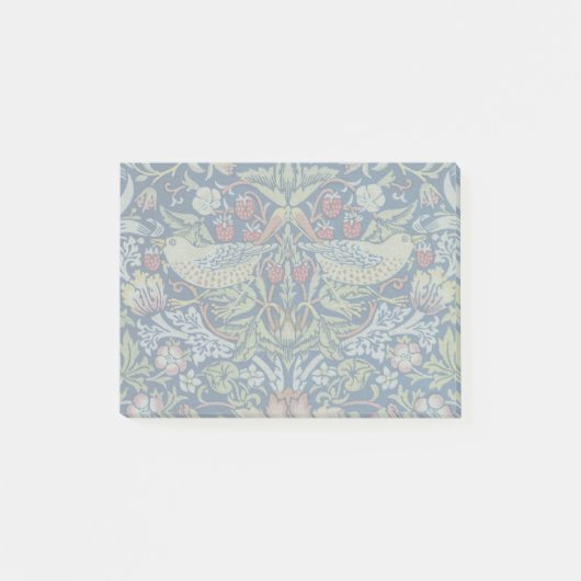 Post-it® Morris - Framboise Voleur d'oiseaux et de fleurs (Devant)