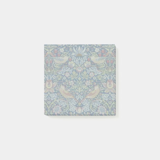 Post-it® Morris - Framboise Voleur d'oiseaux et de fleurs (Devant)