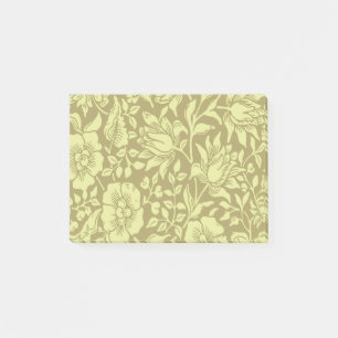Post-it® Morris Vintage violet et blanc motif floral