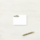 Post-it® Morue à truites (Sur un bureau)