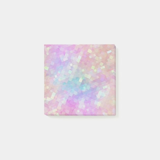 Post-it® mosaïque éclat holographique : (Devant)