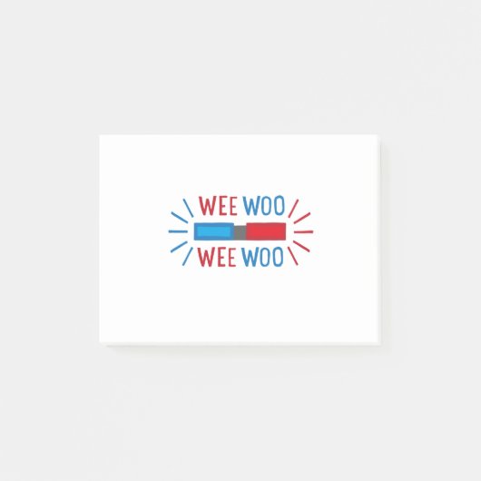 Post-it® Moteur d'incendie d'une ambulance de police (Devant)