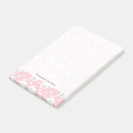 Post-it® Motif 2 d'amour (Incliné)