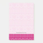 Post-it® Motif 2 de la Saint Valentin (Devant)