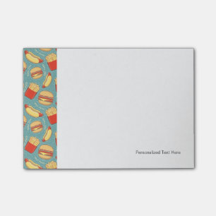 Post-it® Motif 3 d'aliments de préparation rapide