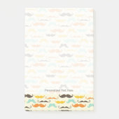 Post-it® Motif 3 de moustache (Devant)
