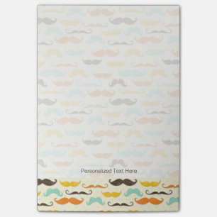 Post-it® Motif 3 de moustache